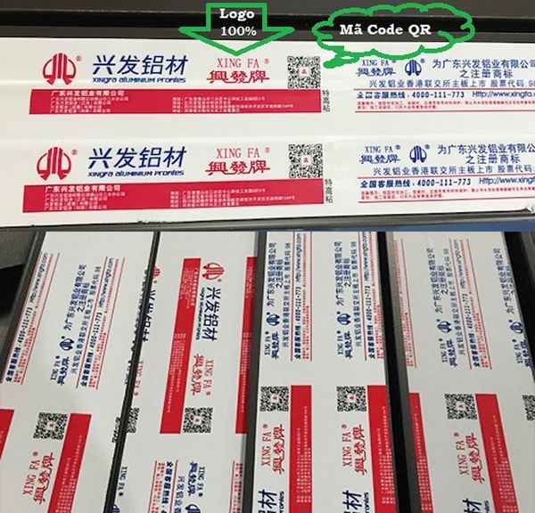 Profile Nhôm xingfa chính hãng nhập khẩu 